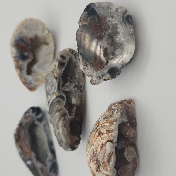 Natural Geode Agate Druzy BEADS - Picture 13 of 13